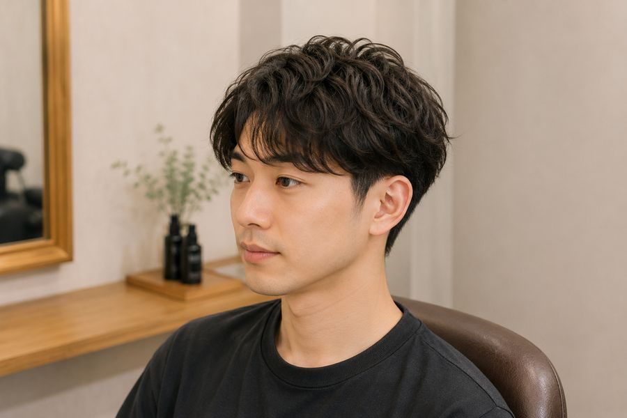 ニュアンス（ハーフ）パーマ