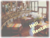 ホール貸切のご案内。上質な空間をご提供いたします。