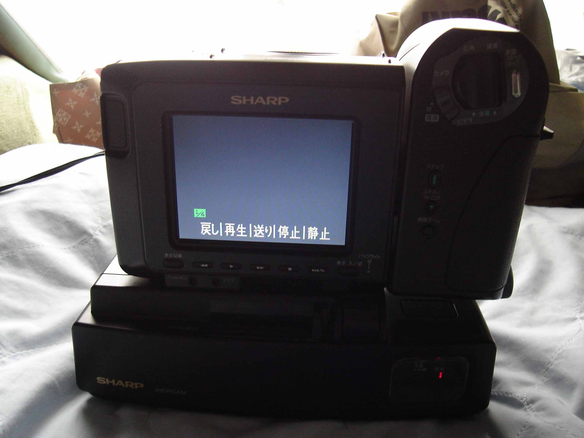 動作良好 Video.Hi8 シャープ VL-HL100 高画質 8ミリビデオ